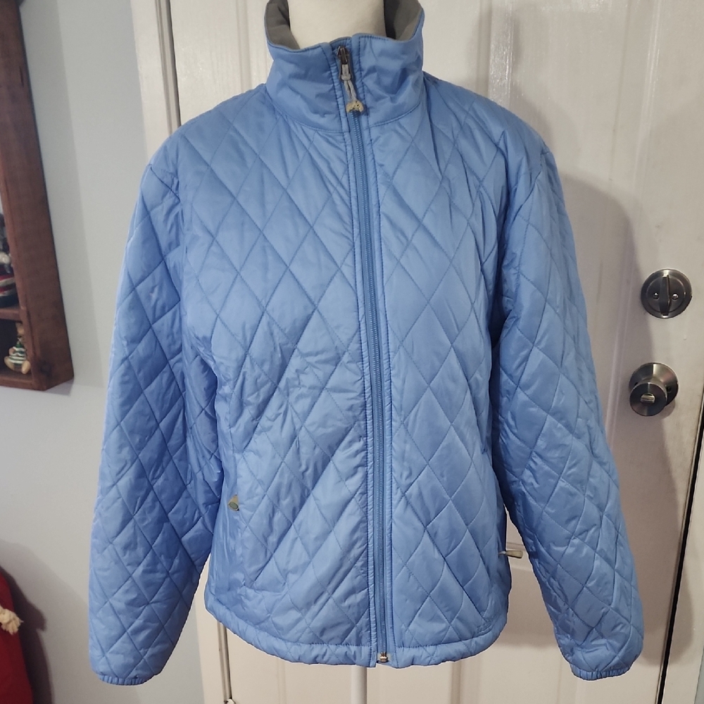 L.L. Bean Women's Sky Blue Outerwear